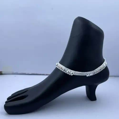 Daily Wear Payal RP-150 — silver daily wear payal