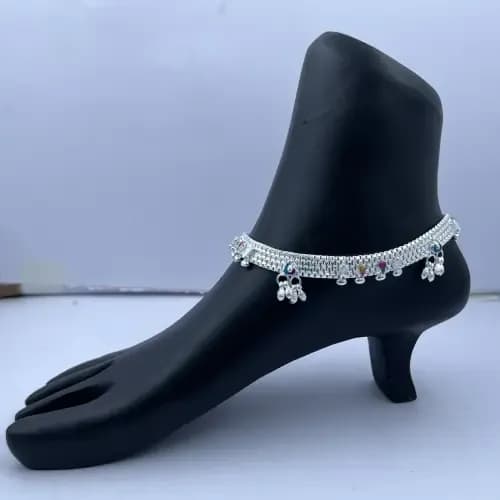 Daily Wear Payal RP-151 — silver daily wear payal